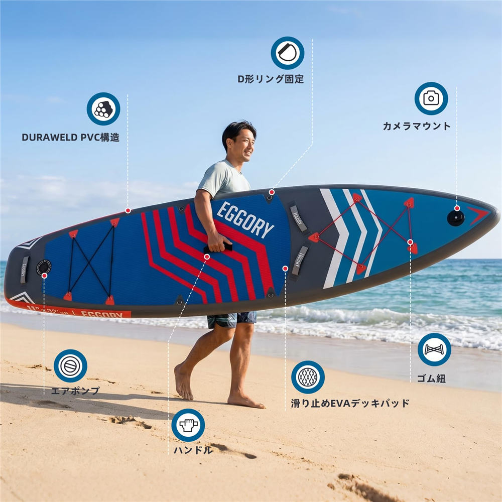 楽天市場】vortex surf スタンドアップパドルボードの通販