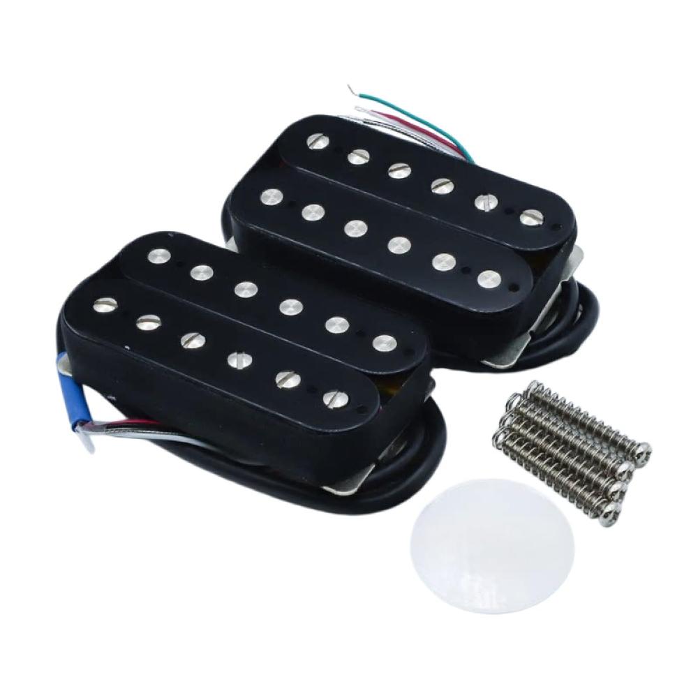 エレキギターピックアップ VH1 Volt Alnico 5 ハムバッカーピックアップ エレキギター用 ダブルコイルピックアップ 7.6K-16.6K 交換用ピックアップ パワフルトーン ギターアクセサリー