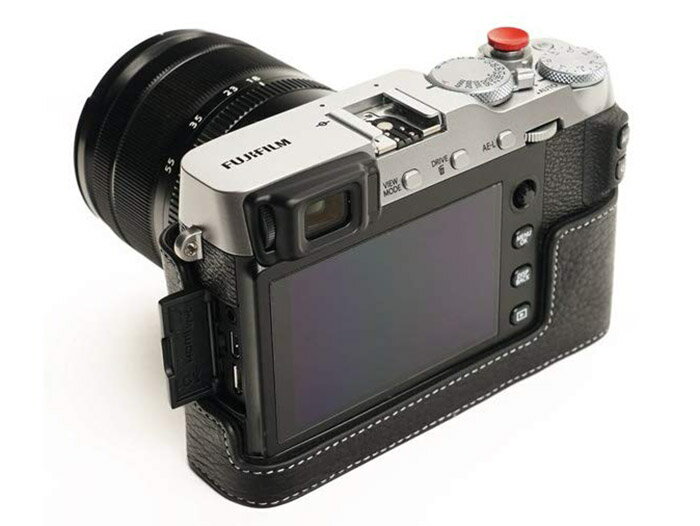 TP Original FUJIFILM XE3 X-E3 専用 オープナブルタイプ 本革 ボディケース底面開閉 (電池, SDカード交換可)