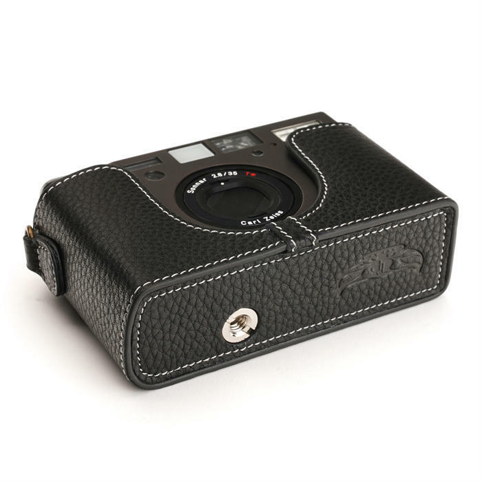 TP Original Contax T3 専用 ブルタイプ 本革 ボディケース カメラ牛革バッグカバー