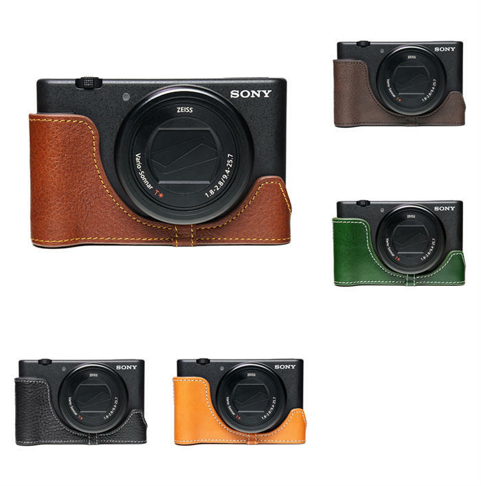 TP Original Sony ZV-1 ZV1 専用 ブルタイプ 本革 ボディケース