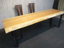 # 1176■ 杉 スギ 長さ222.5cm 一枚板 ダイニングテーブル ローテーブル 無垢一枚板 テーブル 豪華テーブル ダイニング カウンター 座卓 天板 無垢材 1枚板 インテリア 家具 木製テーブル 【送料無料】
