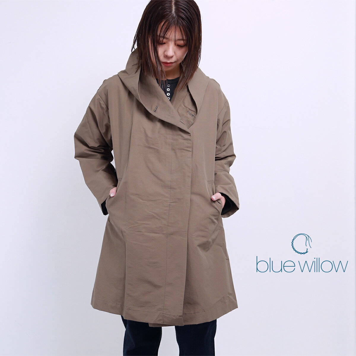 楽天市場】ブルーウィロー blue willow フードジャケットの通販