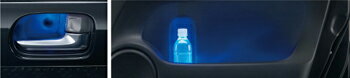 HONDA【ホンダ】純正部品　N-BOX【エヌ ボックス】インナードアハンドル&ドアポエットイルミネーション カー用品 車用品 部品 パーツ アクセサリ オプション 【宅配便 中サイズ】