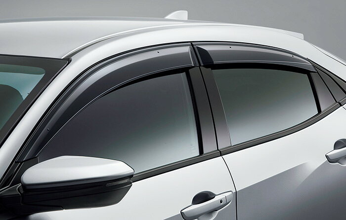 Rakuten - HONDA【ホンダ】CIVIC【シビック】ドアバイザー（フロント・リア用左右4枚セット）FC1 FK7 純正 用品 部品 パーツ アクセサリ オプション【大型商品】【配達日時指定不可】