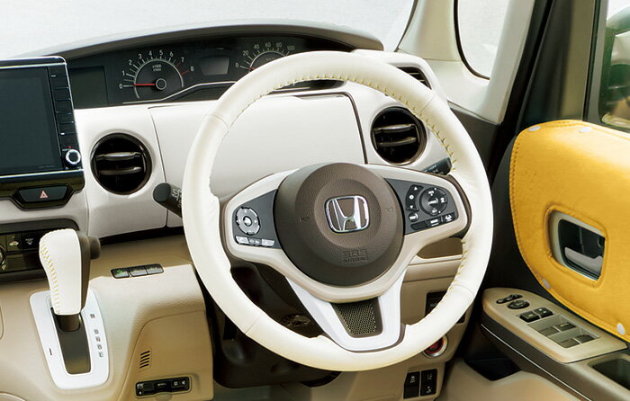 乐天商城 - HONDA【ホンダ】N-BOX【エヌボックス】インテリアパネル（マットアイボリー）　インストルメントパネル部（運転席側）＋運転席アッパーボックス部JF3 JF4 純正 用品 部品 パーツ アクセサリ オプション【宅配便 大サイズ】