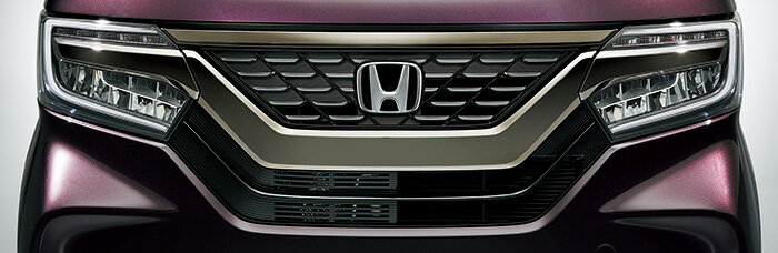 乐天商城 - HONDA【ホンダ】N-BOX【エヌボックス】フロントグリル（N-BOX Custom用／ブラックメッキ）JF3 JF4 純正 用品 部品 パーツ アクセサリ オプション【大型商品】【配達日時指定不可】