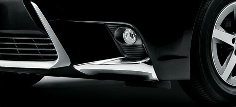 LEXUS【レクサス】純正用品 CT【シーティー】フロントバンパーガーニッシュ（メッキ） カー用品 車用品 部品 パーツ アクセサリ オプション 【宅配便のみ】