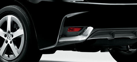 LEXUS【レクサス】純正用品 CT【シーティー】リヤバンパーガーニッシュ（メッキ） カー用品 車用品 部品 パーツ アクセサリ オプション 【宅配便のみ】