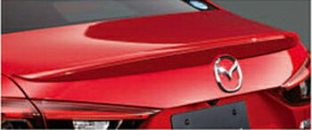 MAZDA【マツダ】純正部品AXELA【アクセラ】 前期 リアスポイラーリップタイプ カー用品 車用品 部品 パーツ アクセサリ オプション 【宅配便のみ】