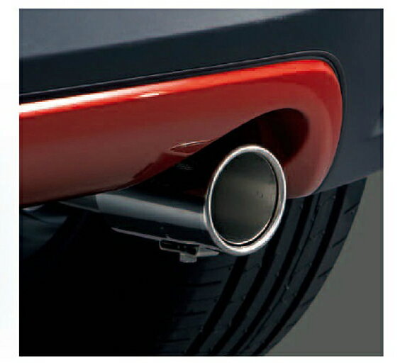 MAZDA【マツダ】純正部品DEMIO【デミオ】マフラーカッター カー用品 車用品 部品 パーツ アクセサリ オプション 【宅配便 小サイズ】