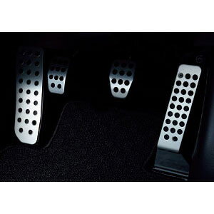 MAZDA【マツダ】純正用品 ROADSTER【ロードスター】アルミペダルセット（MT用） カー用品 車用品 部品 パーツ アクセサリ オプション 【宅配便 小サイズ】