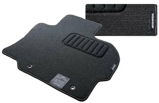 MITSUBISHI【ミツビシ】純正用品 MIRAGE【ミラージュ】フロアマット（レギュラー） カー用品 車用品 部品 パーツ アクセサリ オプション 【宅配便 大サイズ】