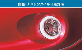 乐天商城 - NISSAN【ニッサン】純正部品LEAF【リーフ】リングイルミフォグ（フォグランプ無車用）(白色） カー用品 車用品 部品 パーツ アクセサリ オプション 【宅配便のみ】