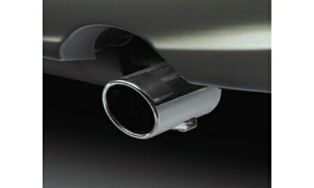 NISSAN【ニッサン】純正用品 MARCH【マーチ】エキゾーストフィニッシャー（ステンレス製） カー用品 車用品 部品 パーツ アクセサリ オプション 【宅配便 小サイズ】