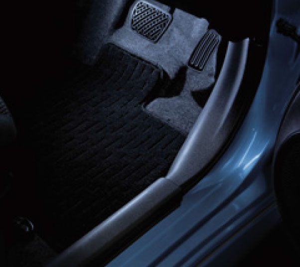 NISSAN【ニッサン】NOTE【ノート】フットランプイルミネーション（SRSカーテンエアバッグシステム付車用）E12 NE12 HE12 純正 用品 部品 パーツ アクセサリ オプション【宅配便 小サイズ】