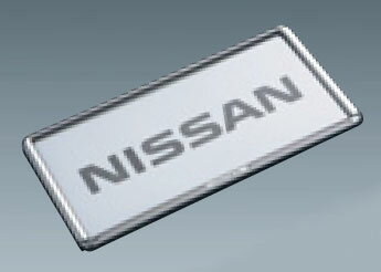 NISSAN【ニッサン】NOTE【ノート】ナンバープレートリムE12 NE12 HE12 純正 用品 部品 パーツ アクセサリ オプション【宅配便 小サイズ】