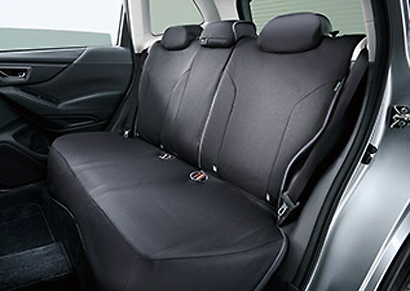 樂天商城 - SUBARU【スバル】FORESTER【フォレスター】オールウェザーシートカバー ブラック(リヤ3席分)SK9 SKE 純正 用品 部品 パーツ アクセサリ オプション【宅配便 中サイズ】