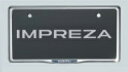 SUBARU【スバル】純正部品IMPREZA【インプレッサ】ナンバープレートベース カー用品 車用品 部品 パーツ アクセサリ オプション 【宅配便 小サイズ】