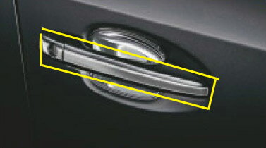 SUBARU【スバル】純正用品 IMPREZA【インプレッサ】メッキドアハンドル（キーレスアクセス無車） カー用品 車用品 部品 パーツ アクセサリ オプション 【宅配便 小サイズ】