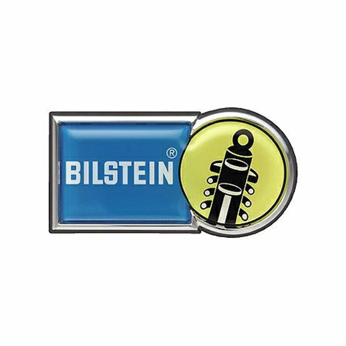 【BILSTEIN】ビルシュタインエンブレム（シルバー）スバル レガシー カー用品 車用品 部品 パーツ アクセサリ オプション