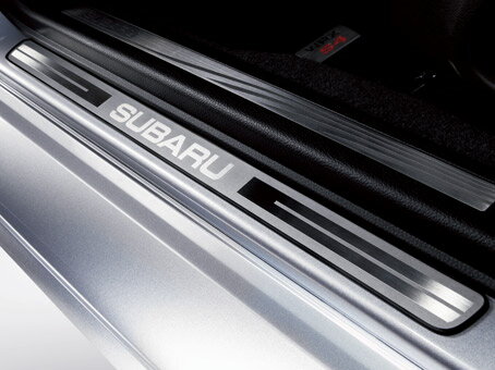 SUBARU【スバル】純正用品 WRX【ダブルアールエックス】サイドシルプレート カー用品 車用品 部品 パーツ アクセサリ オプション 【宅配便 中サイズ】