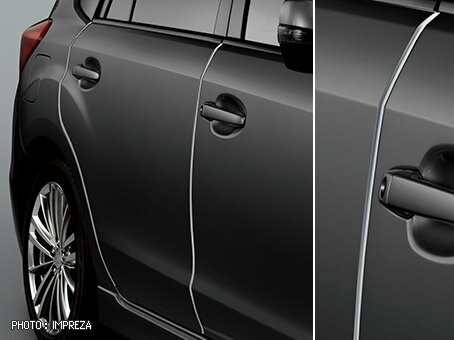 SUBARU【スバル】純正部品　IMPREZA XV【インプレッサXV】ドアエッジモール（ドア2枚分） カー用品 車用品 部品 パーツ アクセサリ オプション 【宅配便 中サイズ】