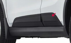 SUZUKI【スズキ】純正用品 ESCUDO【エスクード】サイドボディモール（ブラック） カー用品 車用品 部品 パーツ アクセサリ オプション 【大型商品】【配送日時指定不可】