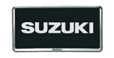 乐天商城 - SUZUKI【スズキ】純正用品 SOLIO【ソリオ】ナンバープレートリム（1枚） カー用品 車用品 部品 パーツ アクセサリ オプション 【宅配便 小サイズ】