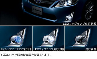 TOYOTA【トヨタ】CAMRY HV【カムリハイブリッド】50系前期LEDフォグランプ＆デイタイムランニングランプAVV50 純正 用品 部品 パーツ アクセサリ オプション 08590-33020【宅配便のみ】