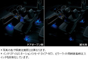 TOYOTA【トヨタ】ESQUIRE【エスクァイア】80系インテリアイルミネーション2モードタイプZRR80 ZWR80 純正 用品 部品 パーツ アクセサリ オプション 08527-28211【宅配便 小サイズ】