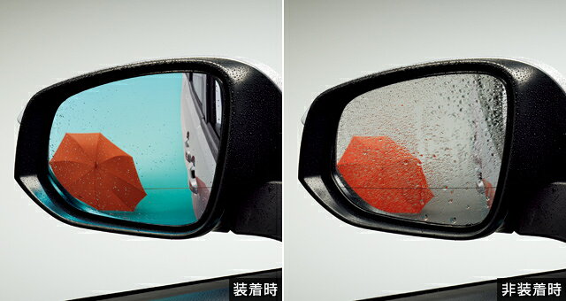 乐天商城 - TOYOTA【トヨタ】ESQUIRE【エスクァイア】レインクリアリングブルーミラーZWR80G ZRR80G ZRR85G 純正 用品 部品 パーツ アクセサリ オプション【宅配便 小サイズ】
