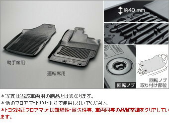 TOYOTA【トヨタ】COROLLA FIELDER【カローラフィールダー】160系後期スノー・レジャー用マット（縁高タ..