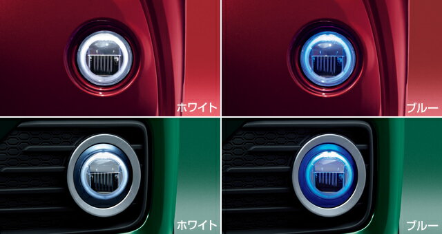 Rakuten - TOYOTA【トヨタ】PASSO【パッソ】700系LEDフォグランプセット（リングイルミ付）Ver.1M700 純正 用品 部品 パーツ アクセサリ オプション 08593-B10【宅配便のみ】