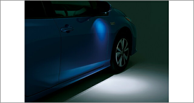 TOYOTA【トヨタ】PRIUS PHV【プリウスPHV】50系ウェルカムライト（運転席・助手席）ZVW52 純正 用品 部品 パーツ アクセサリ オプション【宅配便 小サイズ】