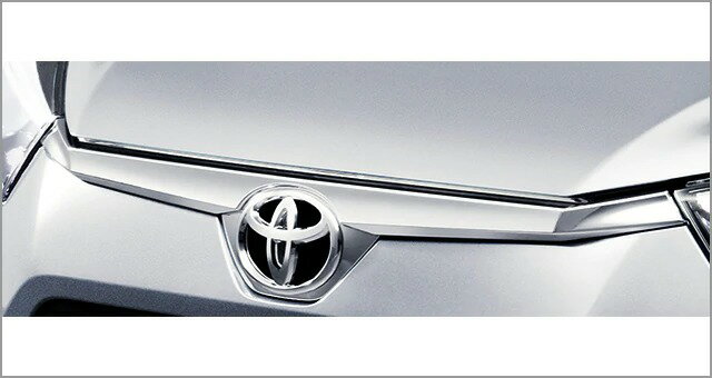 乐天商城 - TOYOTA【トヨタ】RAIZE【ライズ】グリルガーニッシュ（メッキ）A200A A210A 純正 用品 部品 パーツ アクセサリ オプション【宅配便 中サイズ】