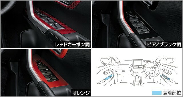 乐天商城 - TOYOTA【トヨタ】RAIZE【ライズ】インテリアパネル スイッチベースA200A A210A 純正 用品 部品 パーツ アクセサリ オプション【宅配便 中サイズ】