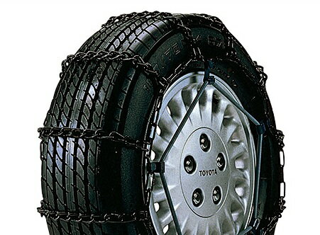 TOYOTA【トヨタ】Vitz【ヴィッツ】130系後期スチールチェーン（樹脂ケース入り）KSP130 NSP130 NSP135 NHP130 純正 用品 部品 パーツ アクセサリ オプション【宅配便 中サイズ】