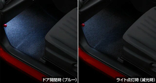 樂天商城 - TOYOTA【トヨタ】YARIS【ヤリス】インテリアイルミネーション（ブルー）KSP210 MXPA1* MXPH1* 純正 用品 アクセサリ オプション【宅配便 小サイズ】