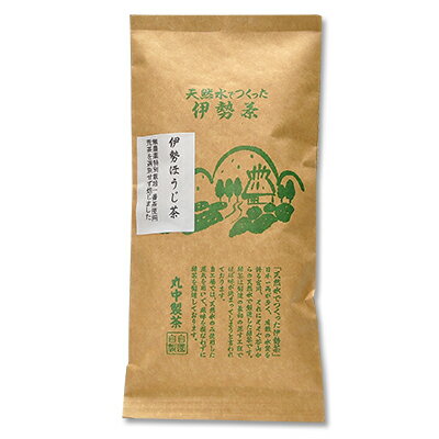 【丸中製茶】伊勢特別栽培無農薬ほうじ茶80gメール便送料無料【他商品同梱不可】（送料無料/お茶/焙じ茶/三重県産/特別栽培茶/無農薬茶/伊勢茶/茶/日本茶/緑茶）