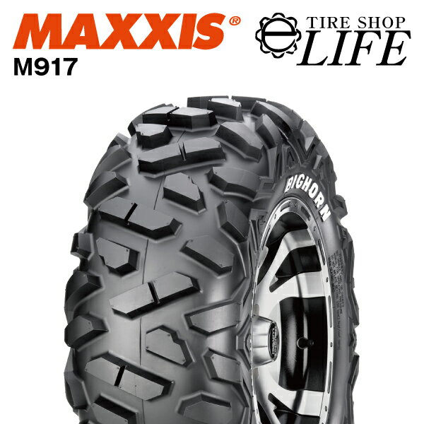 MAXXIS ޥ BIGHORN ӥåۡ M917 AT269R12 6PR ATV 26x9R12 ۥ磻ȥ쥿 Х եѡ2018ǯ