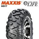 MAXXIS マキシス M917 AT25×8R12 6PR BIGHORN ビッグホーン ATVタイヤ 25x8R12 ブラックレター バギー フロント用【2022年製】