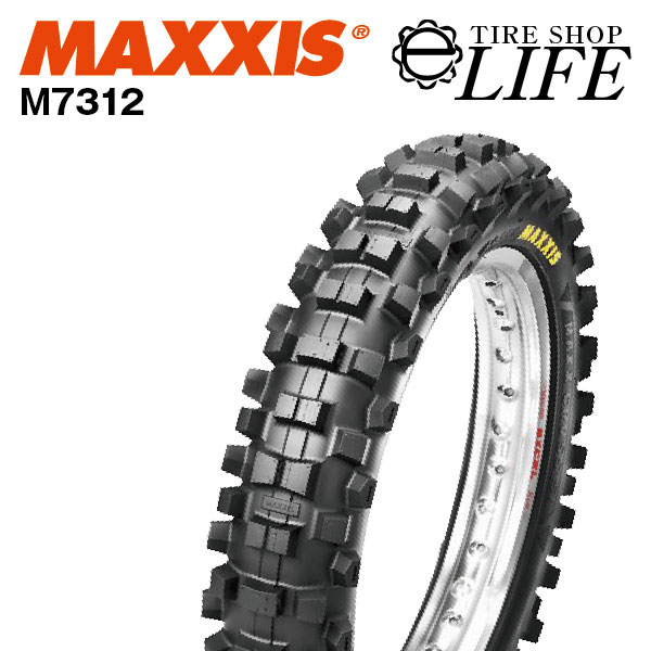 MAXXIS マキシス M7312 90/100-14 49M Maxxcross SI モトクロス オフロード バイクタイヤ リア用【2021年製】