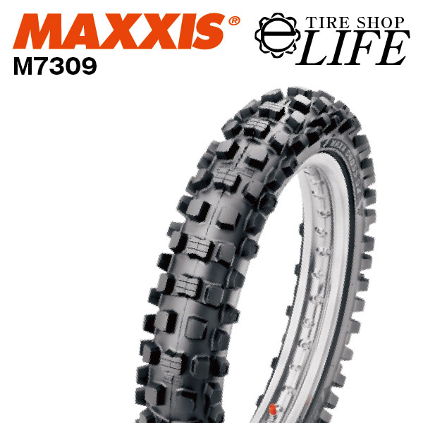 MAXXIS マキシス M7309 80/100-21 51M TT モトクロス Maxxcross SX フロント用【2018年製】