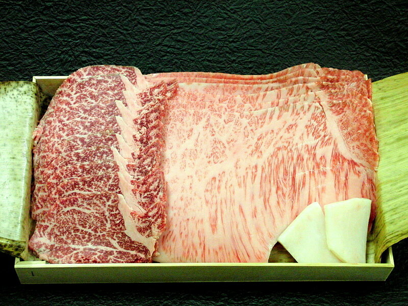 A5ランク　最高級黒毛和牛 すき焼き用極上牛肉セット（500g）【送料無料】【手切り和牛】