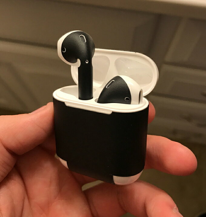 【ネコポス送料無料】AirPods ケースより外観を美しく上品に！【AirPods プレミアムスキンシール ウッドタイプ】【3M社ダイノックシート使用】【RCP】