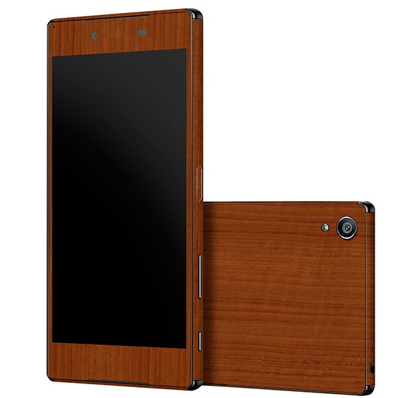 Rakuten - Sony Xperia Z5 ケースより外観を美しく上品に！【Xperia Z5 プレミアムスキンシール ウッドタイプ】【チーク】【SO-01H/SOV32/501SO】【RCP】【10P23Apr16】