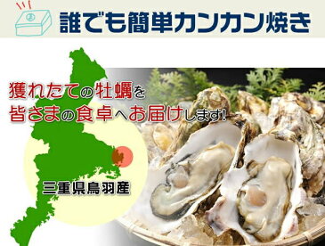 牡蠣のカンカン焼き 桃こまち　20個　（冷凍） 軍手、ナイフ付[牡蠣]