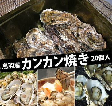 牡蠣のカンカン焼き 桃こまち　20個　（冷凍） 軍手、ナイフ付[牡蠣]