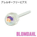 ピアス アレルギーフリーピアス プラスチック 4mm レインボーBLOMDAHL ブロムダール ピアス アレルギーフリー ピアス アレルギーフリーピアス プラスチック 4mm レインボー 両耳 2個 セット ピアス アレルギーフリー かわいい 皮膚 肌 優しい ピアス